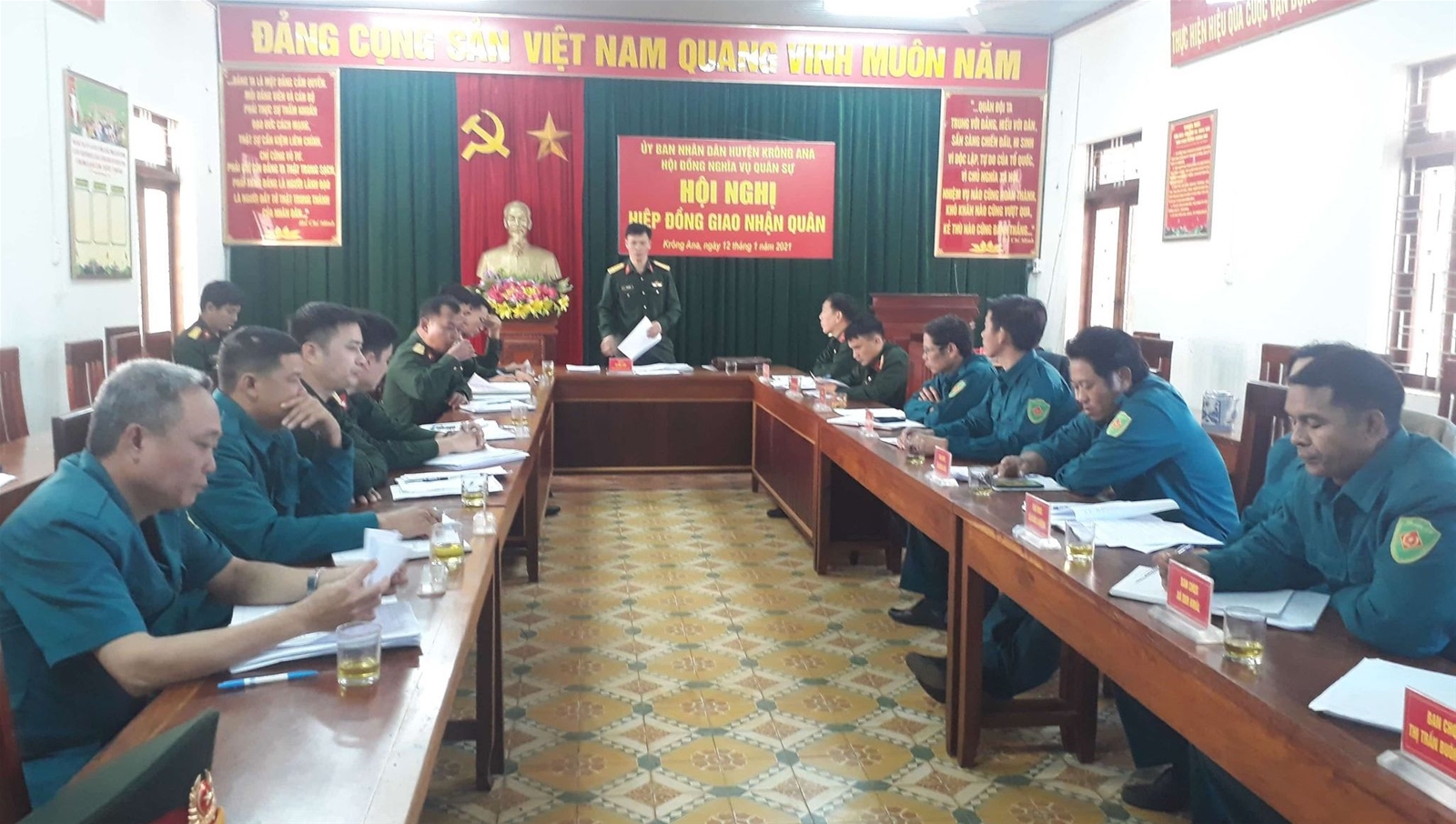 Hội nghị Hiệp đồng giao, nhận quân năm 2021