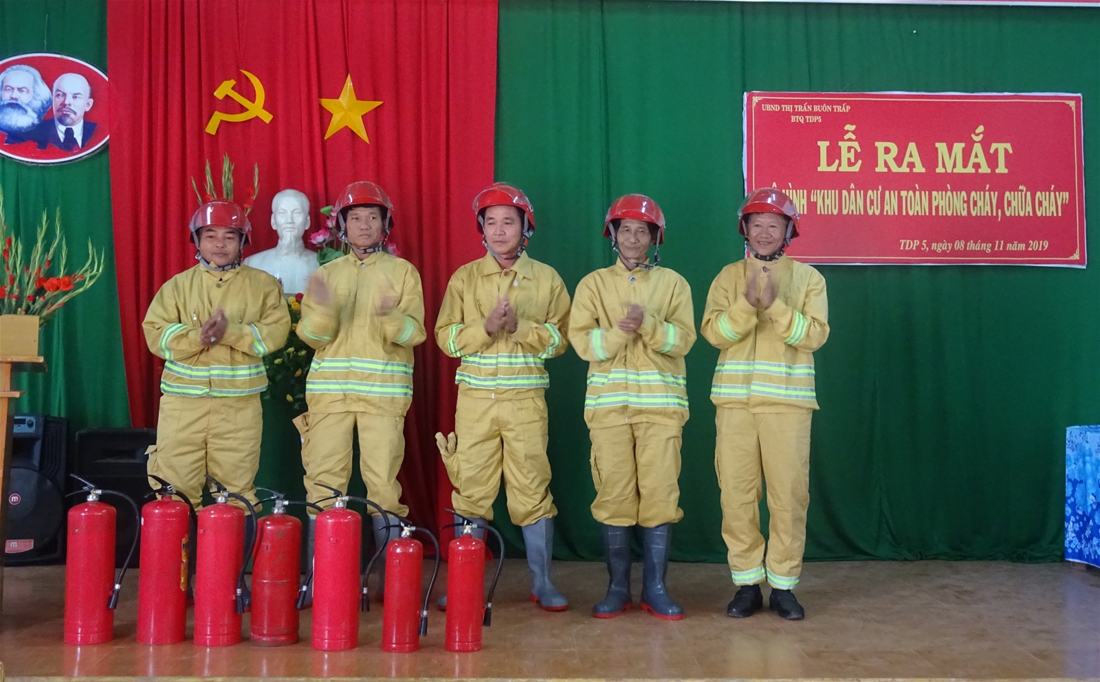 Ra mắt mô hình “Khu dân cư an toàn phòng cháy và chữa cháy”