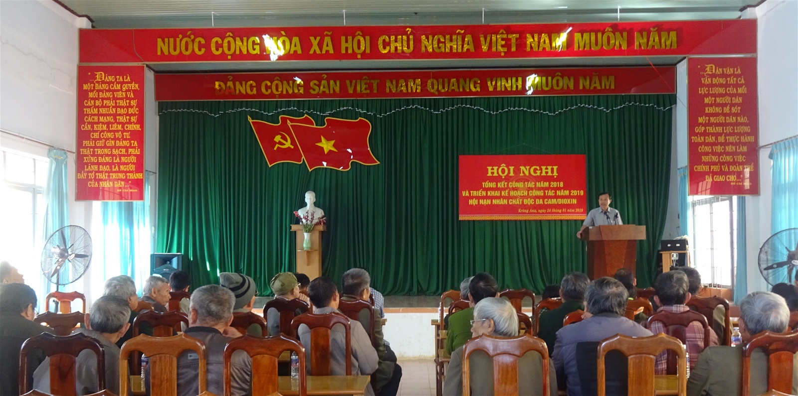 Hội nạn nhân chất độc da cam dioxin tổ chức Hội nghị tổng kết công tác năm 2018 và triển khai kế hoạch công tác năm 2019