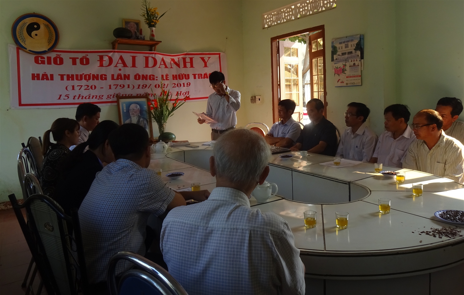 Lễ dâng hương Đại danh y Hải Thượng Lãn Ông Lê Hữu Trác