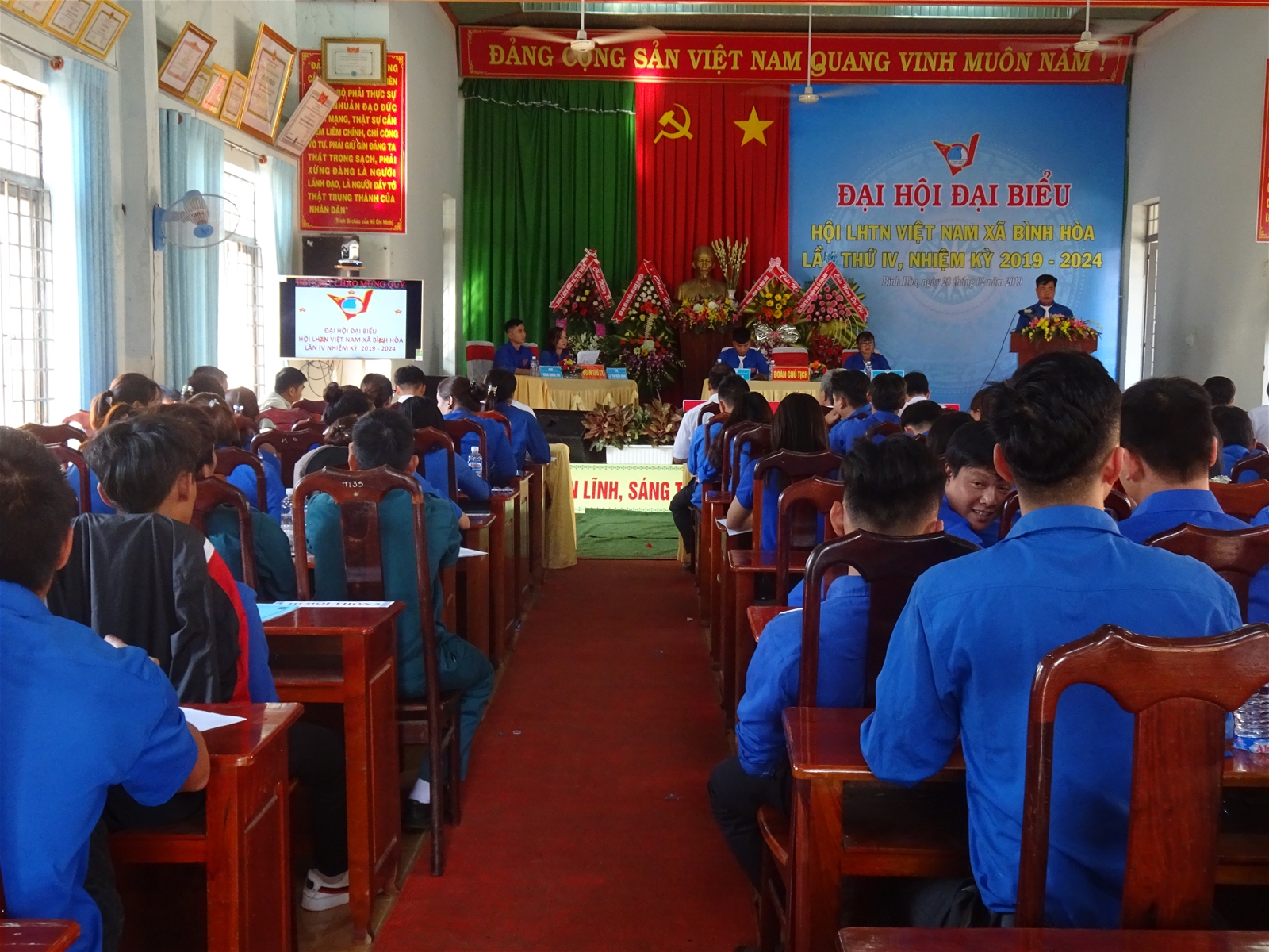 Đại hội đại biểu Hội LHTN Việt nam xã Bình Hòa khóa IV nhiệm kỳ 2019 – 2024