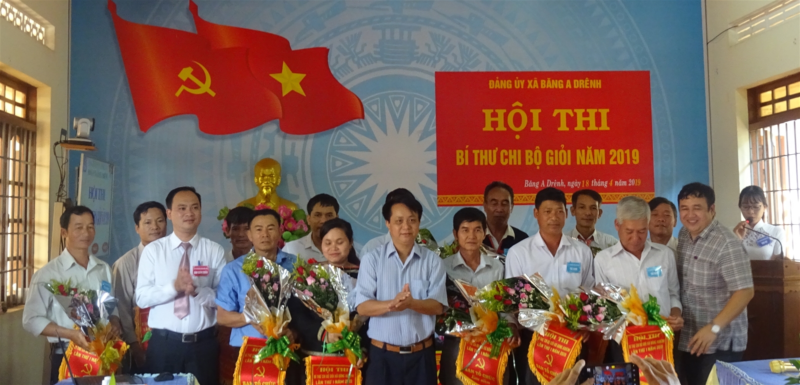 Hội thi Bí thư chi bộ giỏi xã Băng Adrênh năm 2019