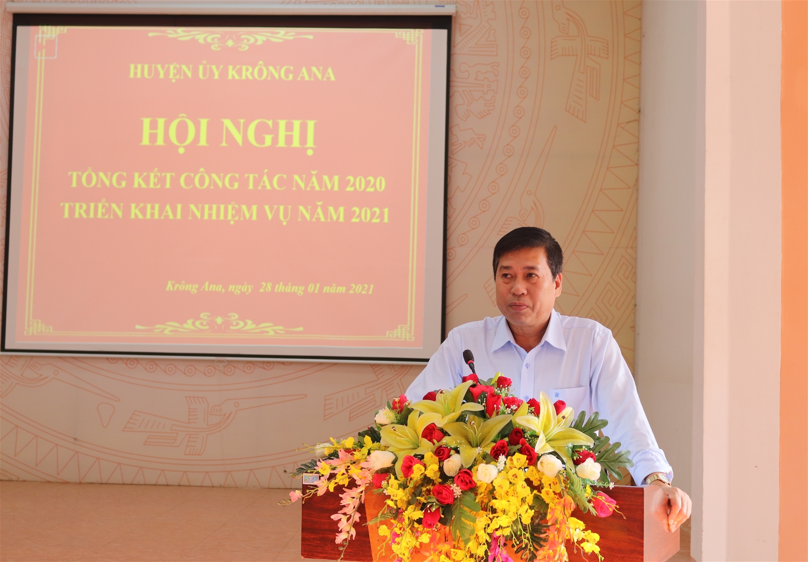 Hội nghị tổng kết công tác xây dựng Đảng năm 2020 và triển khai nhiệm vụ năm 2021