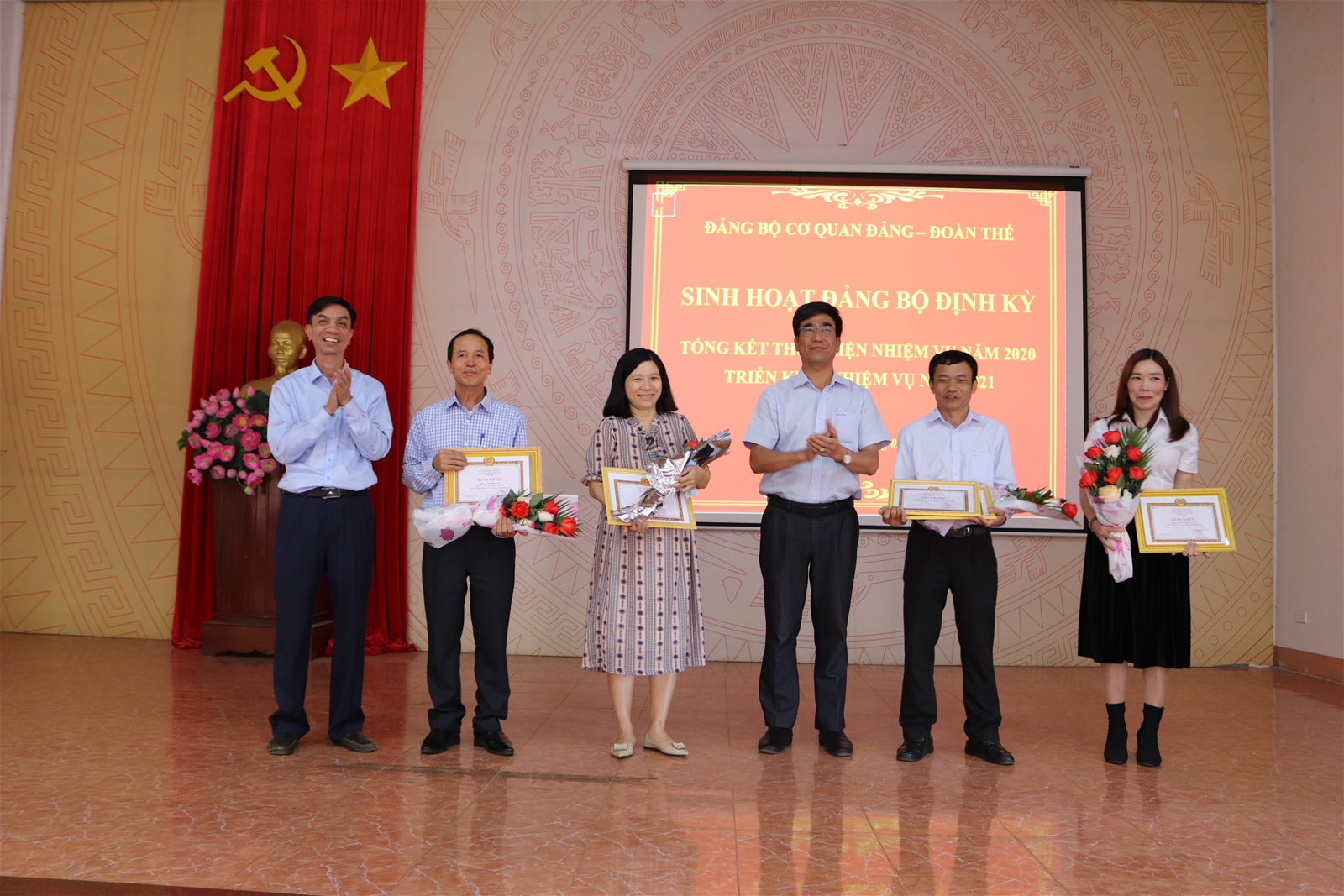 Đảng ủy cơ quan Đảng – Đoàn thể huyện Krông Ana tổ chức Hội nghị tổng kết công tác năm 2020, triển khai nhiệm vụ năm 2021