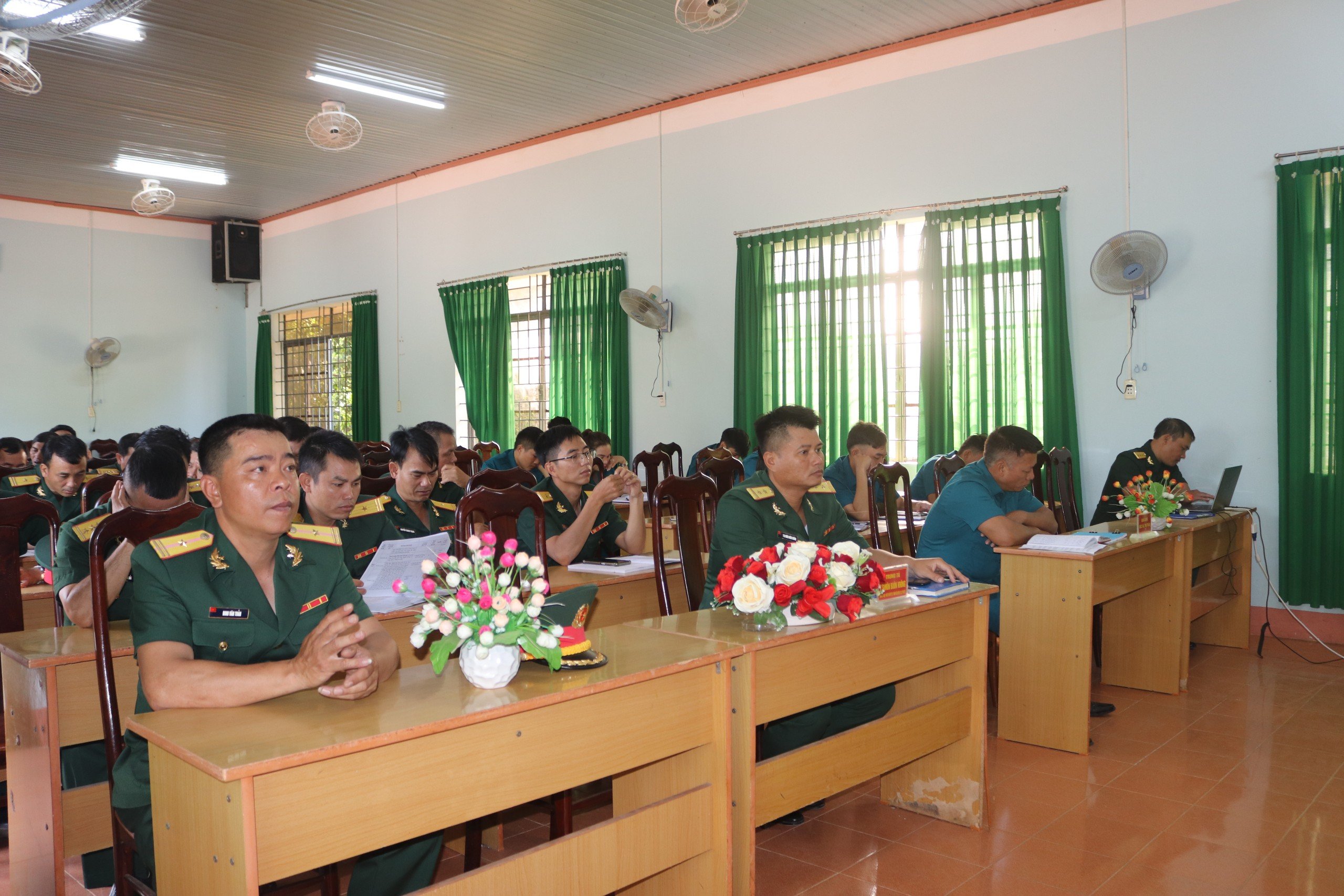BCH Quân sự huyện tổ chức Lễ phát động thi đua phong trào “cả nước thi đua xây dựng xã hội học tập, đẩy mạnh học tập suốt đời giai đoạn 2023-2030”